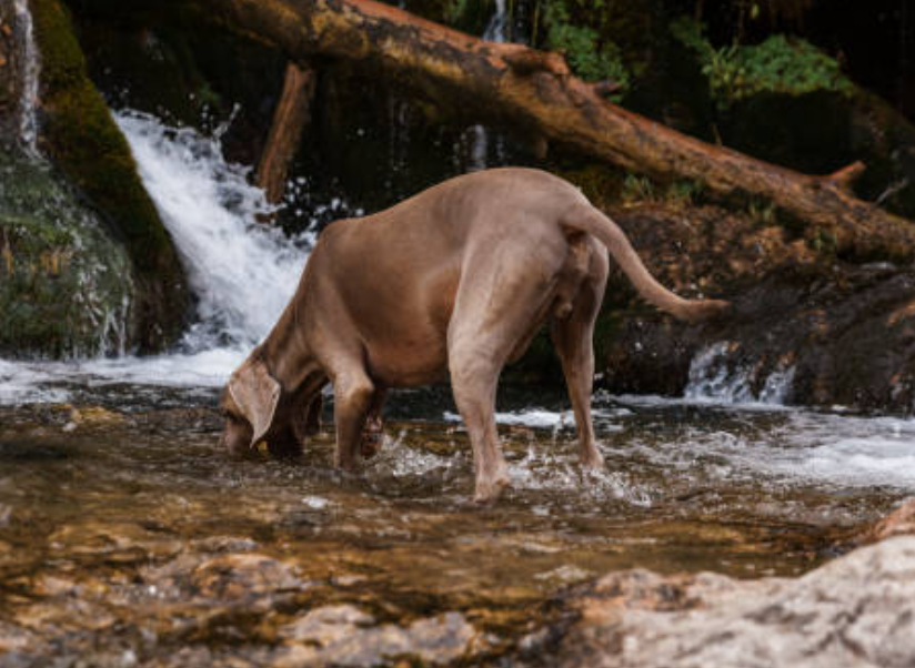 Gourde portable pour l'hydratation de votre chien